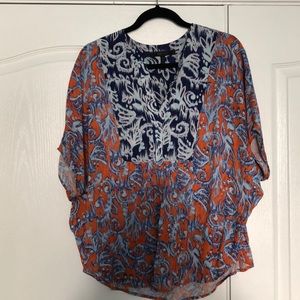 Orange & blue BCBG tip